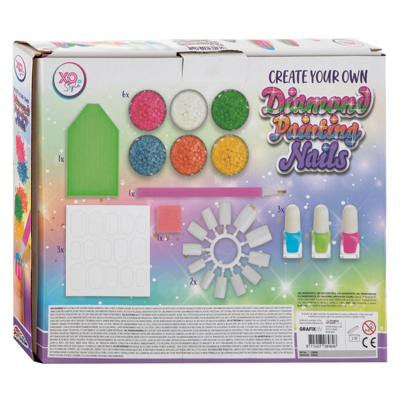 Grafix XO Style Diamond Painting Nagel Set