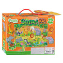 3D Vloerpuzzel Safari, 55dlg.