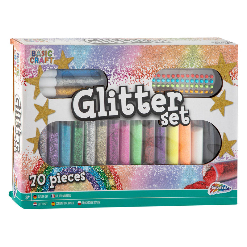 Basic Craft Glitterset 70-delig