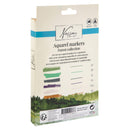 Nassau Aquarel Marker Set Dual Tip, 6st. - Bos Kleuren