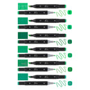 Nassau Dual Tip Markers Groen, 6st.