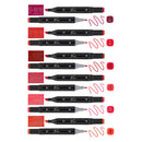 Nassau Dual Tip Markers Rood, 6st.