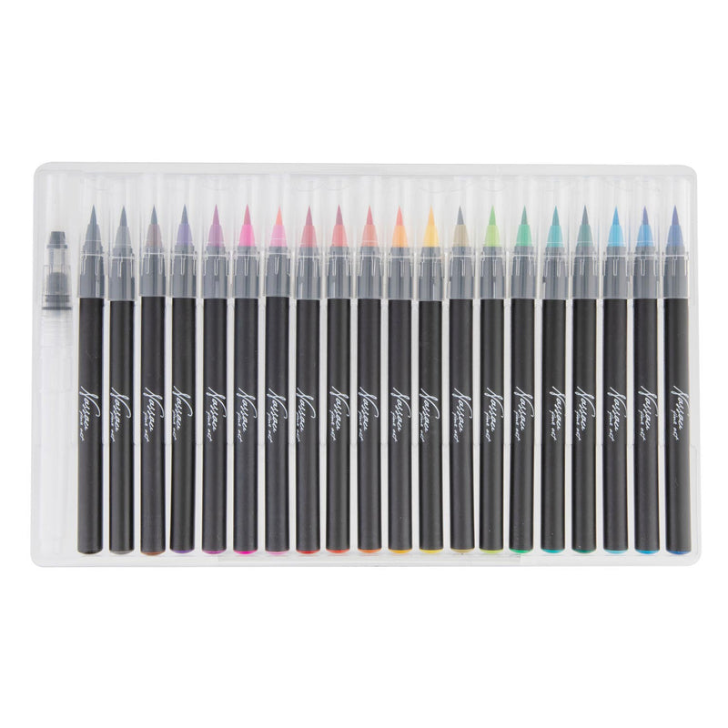Nassau Aquarel Brush Penseelstiften, 20st.