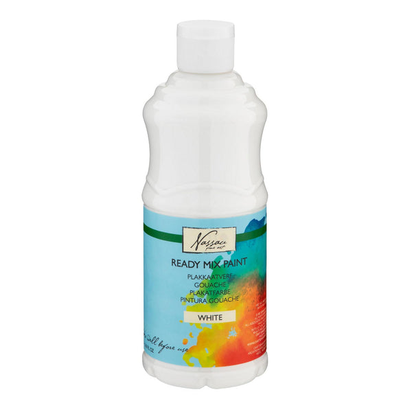 Nassau Plakkaatverf, 500ml - Wit