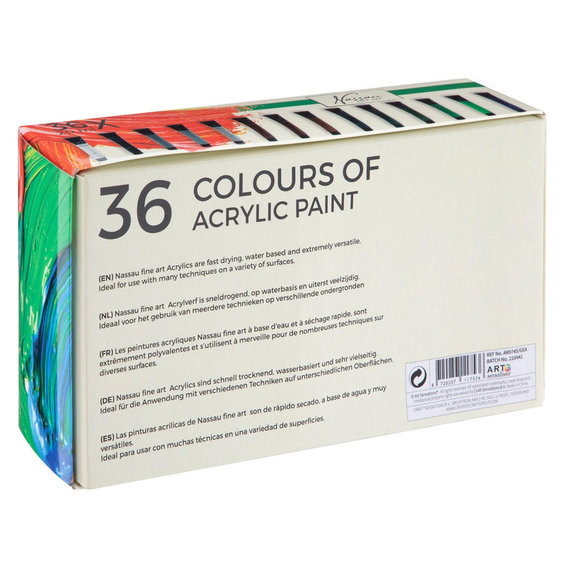 Nassau Acrylverf Set, 36x20ml