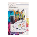 Nassau Techniek Brush Penselen Set, 7dlg.