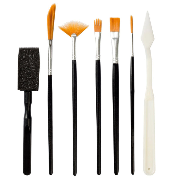 Nassau Techniek Brush Penselen Set, 7dlg.