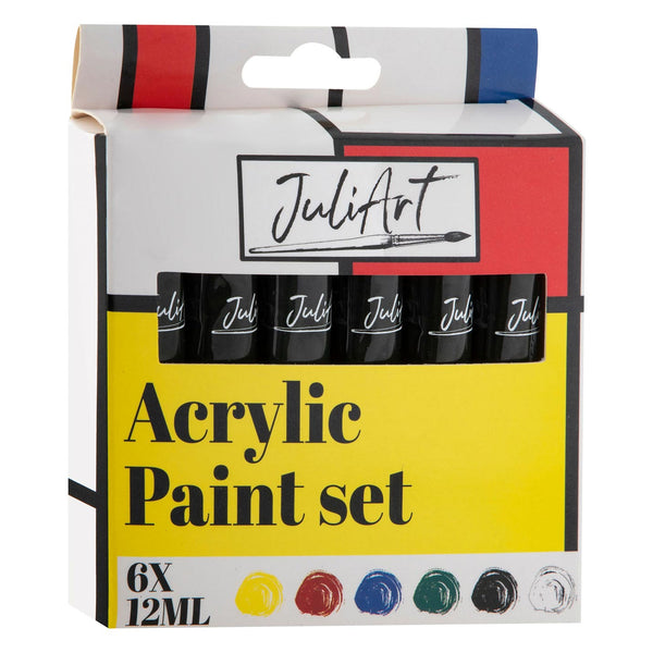 JuliArt Acryl Verfset , 6x12ml
