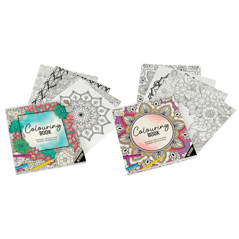 Kleurboek, 80 designs