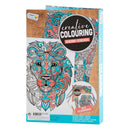 Kleurboek met 8 Fineliners - Blauw