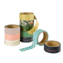 Glitter Washi Tape 3m, 10st.
