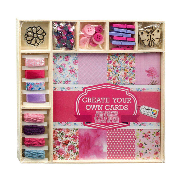 Maak je eigen Kaarten - Roze