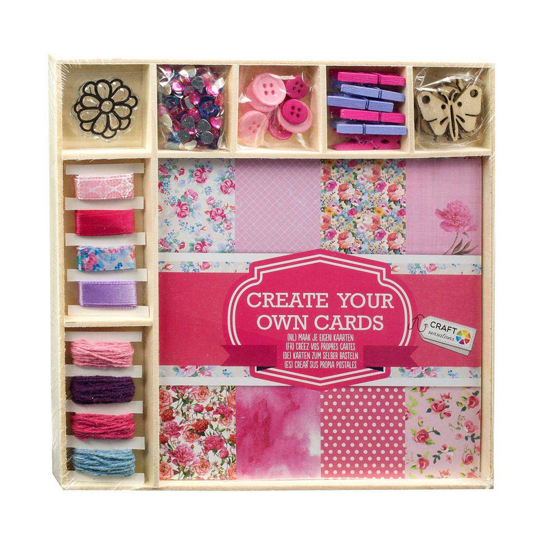 Maak je eigen Kaarten - Roze