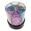 Versnipperde Glitters in Pot, 15gr.