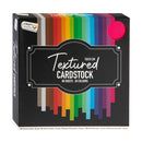 Textuur Knutselkarton - 15x15cm, 80 vellen (20 kleuren)