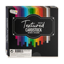 Textuur Knutselkarton - 15x15cm, 80 vellen (20 kleuren)