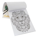 Kleurboek A4 - Leeuw