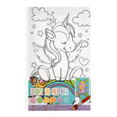 Canvas Schilderen op Nummer Eenhoorn op Regenboog