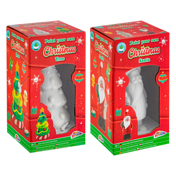 Kerst Schilder je eigen Kerstman/Kerstboom