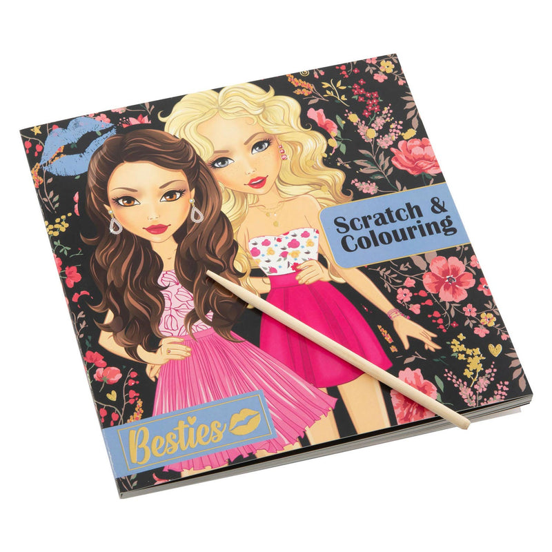 Besties Scratch- & Kleurboek