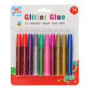 Glitterlijmstiften, 10st.