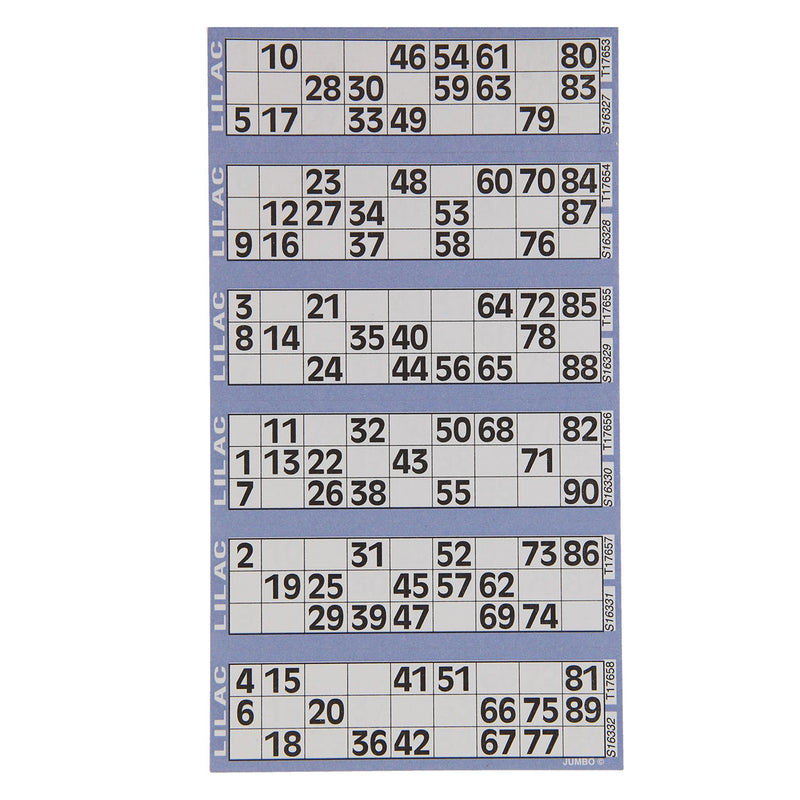 Kaartenblokje Bingo, 480st