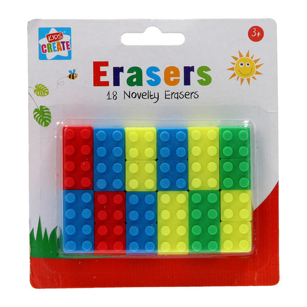 Gummen Bouwblokjes, 18dlg