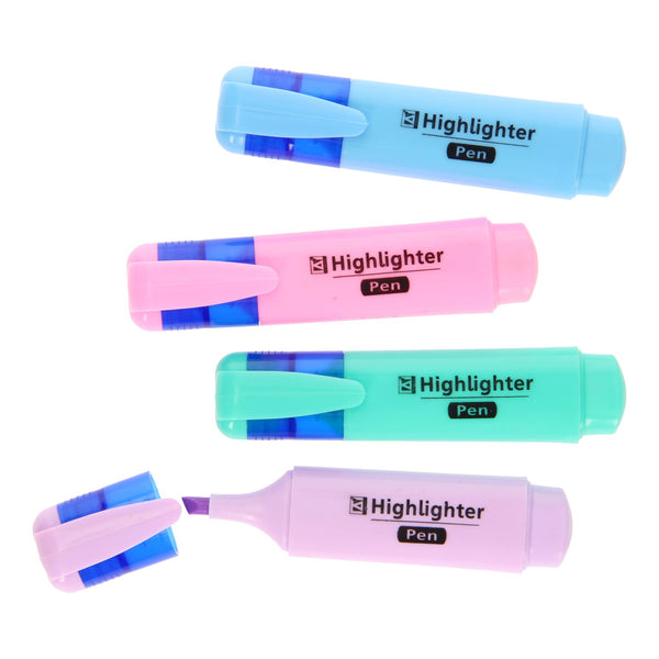 Markeerstiften Pastel, 4st.