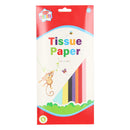 Gekleurd Vliegerpapier, Zijdepapier 16st.