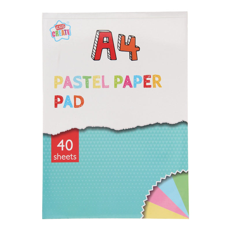 Knutselpapier A4 Pastel, 40 vellen