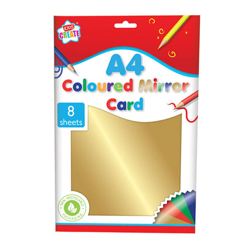 Hobbykarton A4 Spiegel, 8 vellen