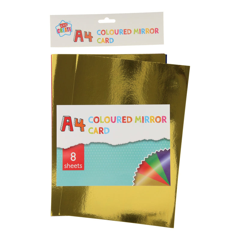 Hobbykarton A4 Spiegel, 8 vellen