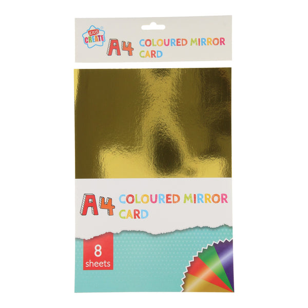 Hobbykarton A4 Spiegel, 8 vellen