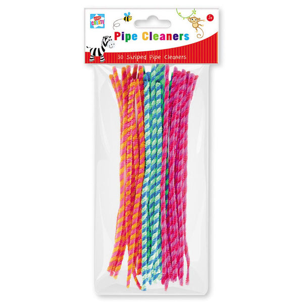 Chenille Gestreept, 30st.