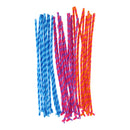 Chenille Gestreept, 30st.