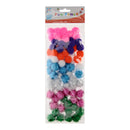 Mixed Pompoms, 60st.