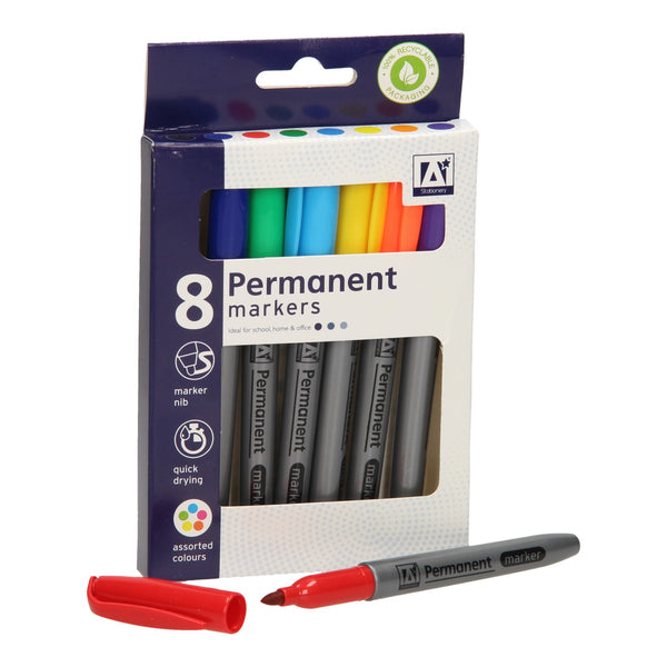 Permanent Markers, 8st