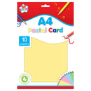 Hobbykarton A4 Pastel, 10 vellen