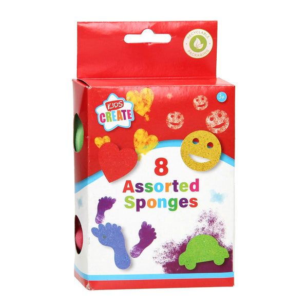 Knutsel Sponsjes, 8st.