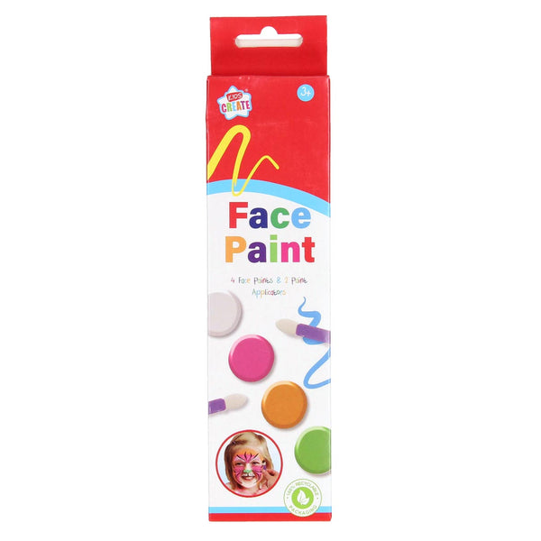 Schminkset - Wit/Roze/Oranje/Groen