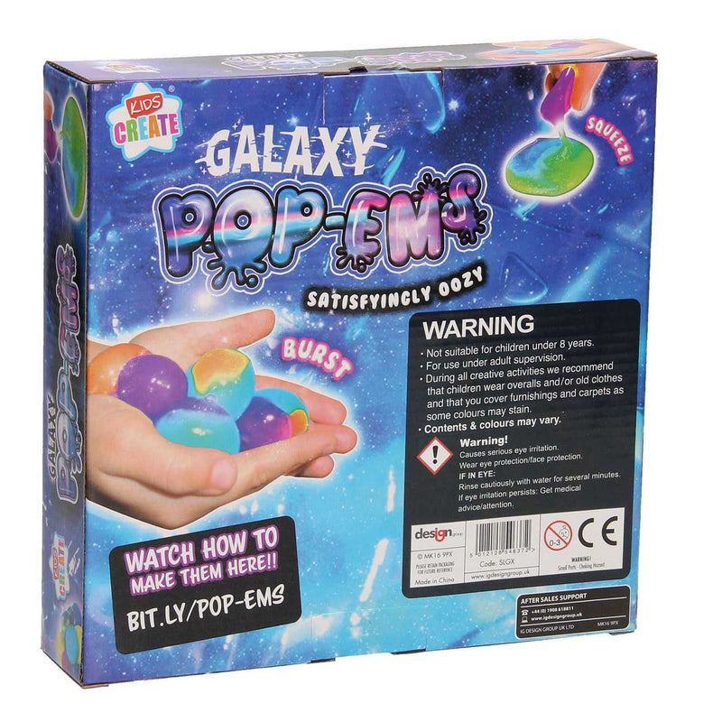Pop-Ems Galaxy Slijmbommen Maken