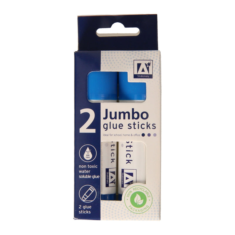 Jumbo Lijmstiften, 2st.