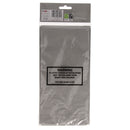 Vlieger, Zijdepapier Zilverkleur, 5st.