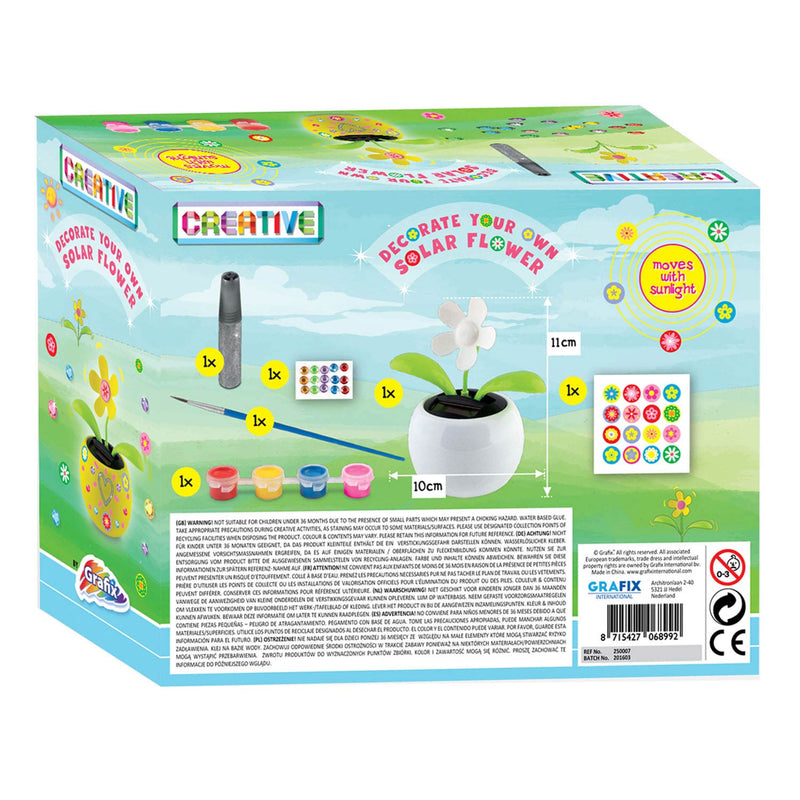 Versier je eigen Solar Bloempotje