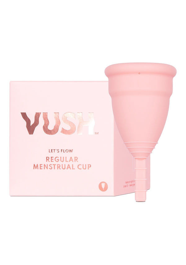 Vush Let's Flow Menstrual Cup - Regular
