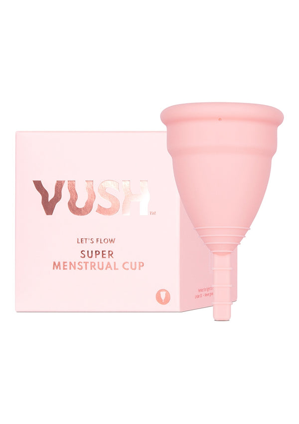 Vush Let's Flow Menstrual Cup - Super