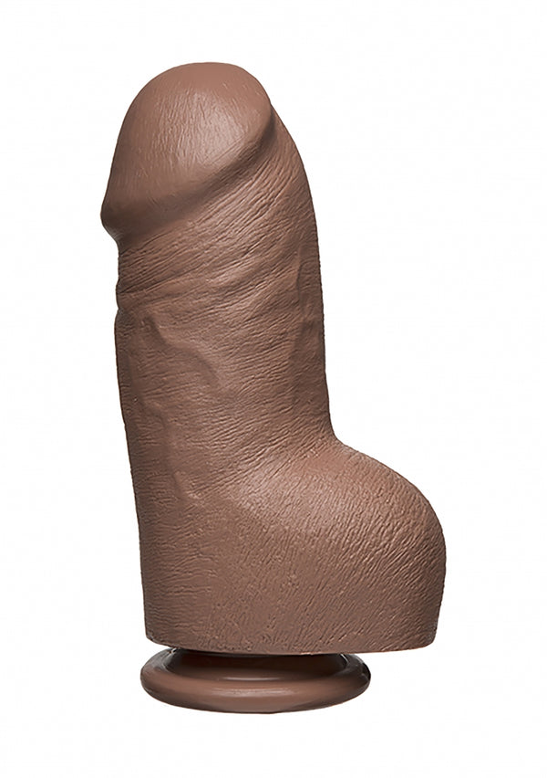 Fat D - Realistische FIRMSKYN Dildo met Ballen - 20 cm