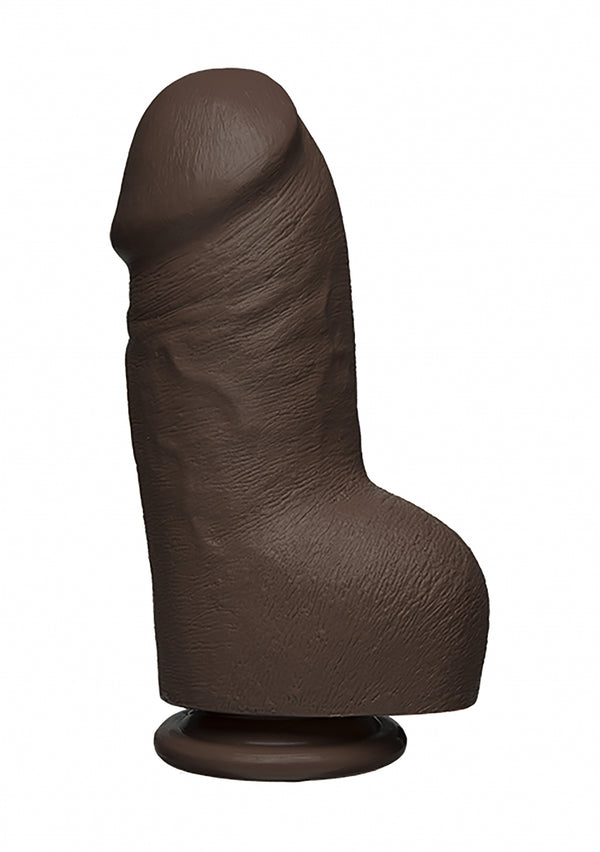 Fat D - Realistische FIRMSKYN Dildo met Ballen - 20 cm