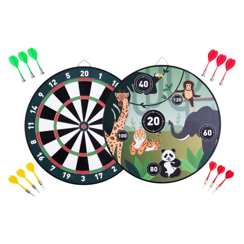 Longfield Magnetisch Dartbord Kids 2-zijdig Assorti