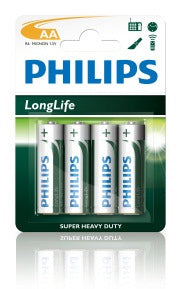12*4 Philips penlite batterij R6-AA